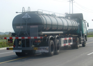 20000L Aluminium Tanker Semi Trailer mit 2 Achsen für hochwertige Kraftstoff-Stadtverkehr